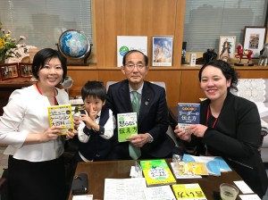 原田義昭環境大臣にお会いしてきました！(8/31)